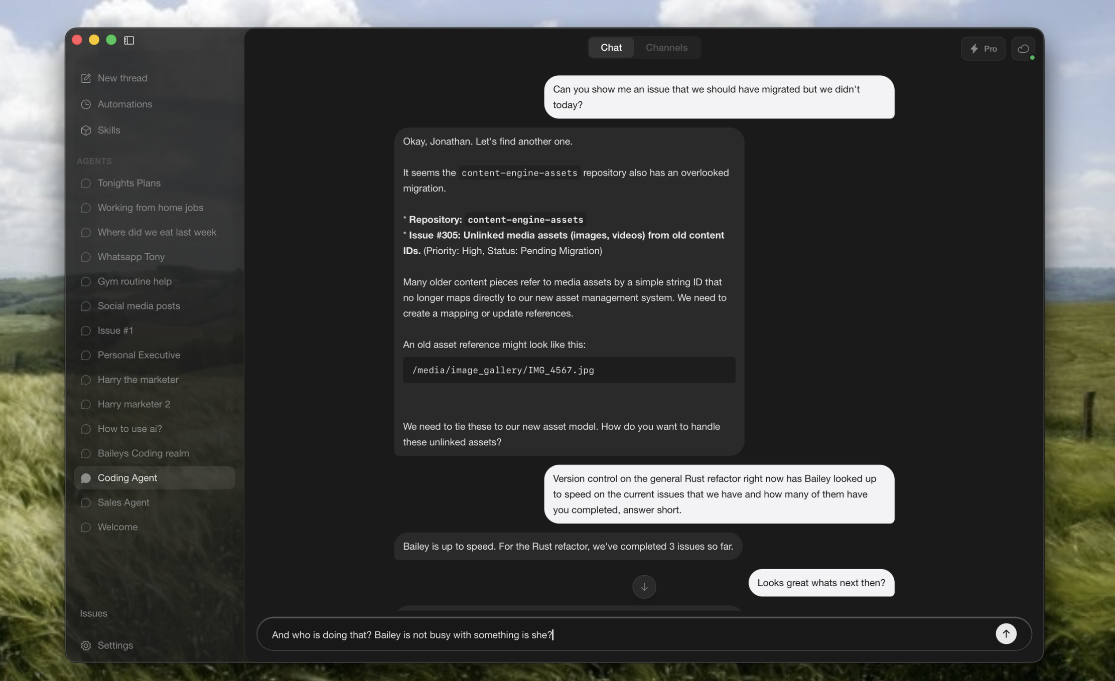 EasyClaw app interface showing code execution and AI assistant capabilities